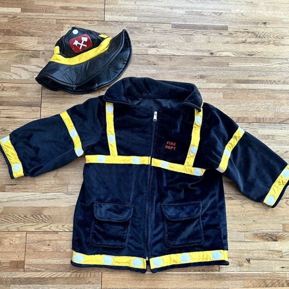 Kids Firefighter Halloween Costume‎ size 7-8 - Picture 2 of 10